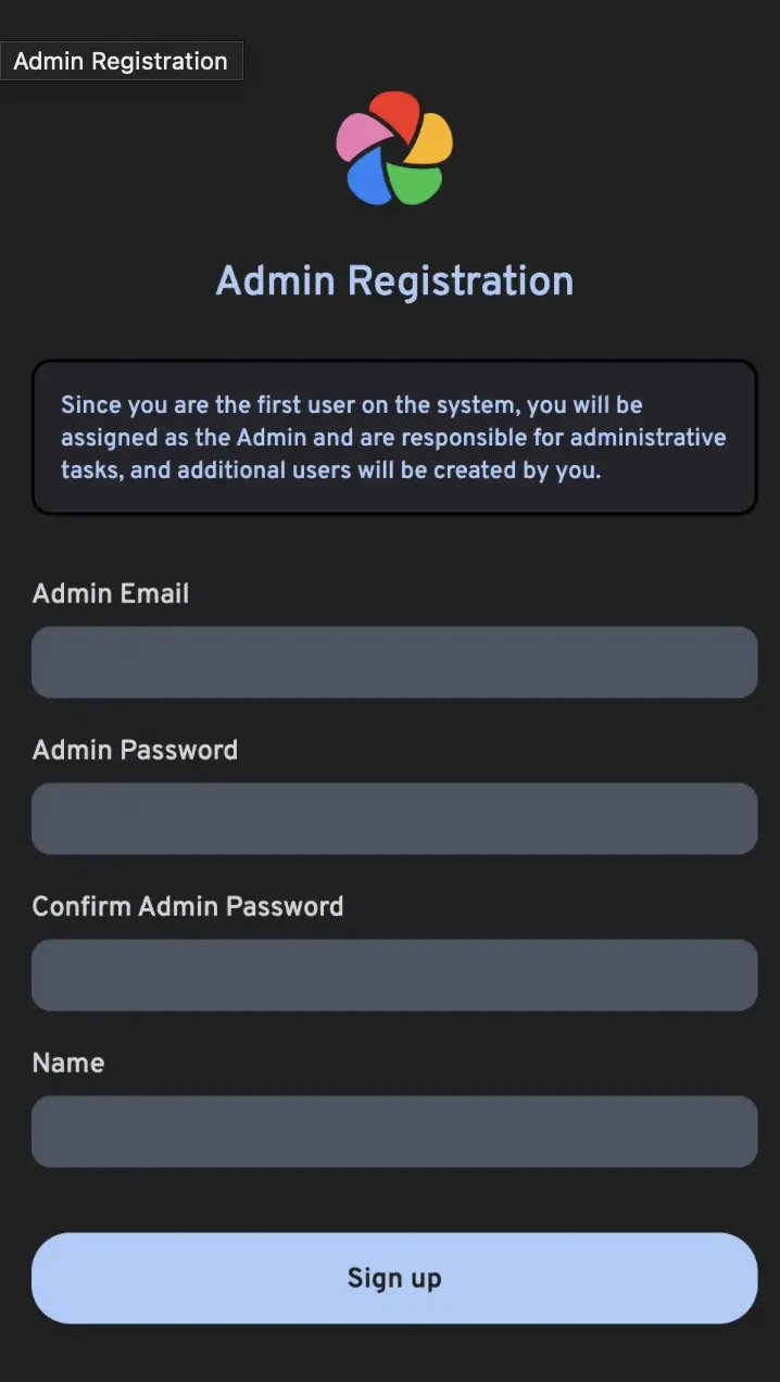 アクセス後の画面